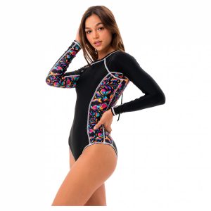 Women Swimwear Gisele One Piece Tiger Skull