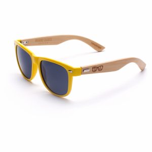 Sunglasses Bamboo Thomas Yellow