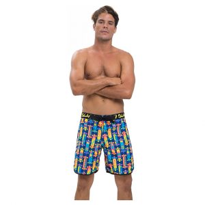 Men Boardshort Medium Length Longboard