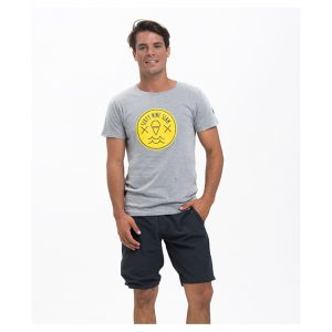 Men T-shirt S/S Cotton Wave DNA GY