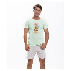 Men T-shirt S/S Be Different Cotton Sassy Pineapple GN