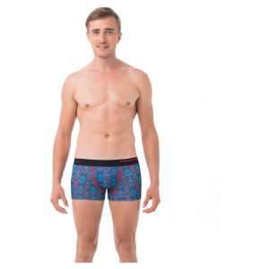 Men Hip Boxer Microfiber Skullnament