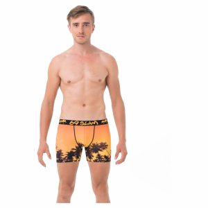 Men Boxer LTD Fitted Fit Microfiber Sunset Orange