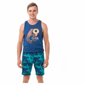 Men Walkshorts Safi Camokoy Dark