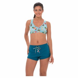 Women Cotton Lounge Short Tropical Harvest MB