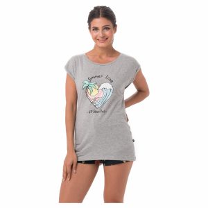 Women T-shirt Elisa Cotton Summer Love GY
