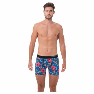 Men Boxer Fitted Fit Microfiber Koy Pond