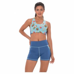 Women Short Polyester Sati Tropical Harvest