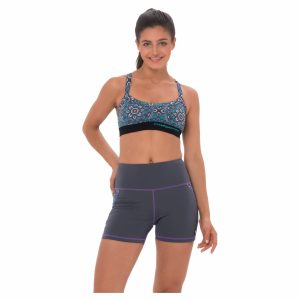 Women Short Polyester Sati Pastel Mandala