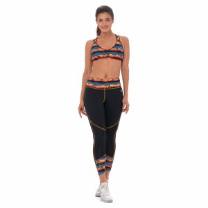 Women Legging Polyester Alila Sunset Palm