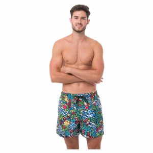 Men Boardshort Elastic Waist Tropicamazon