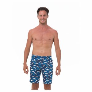 Men Walkshorts Safi Batik Wave