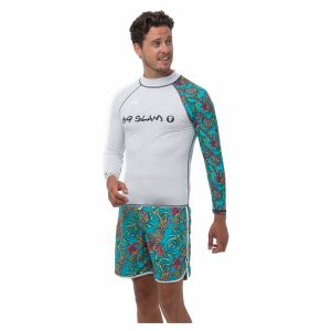 Men Rash Vest L/S Panama