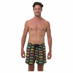Men Boardshort Elastic Waist Funky Vans