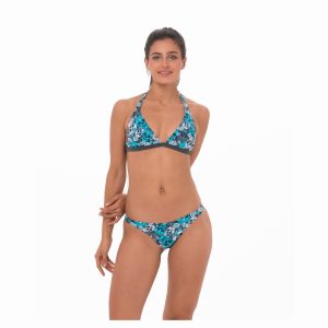 Women Swimwear Bunny Tie Mint Sugar Crane