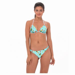 Women Swimwear Mould Cup Bra Tropical Harvest