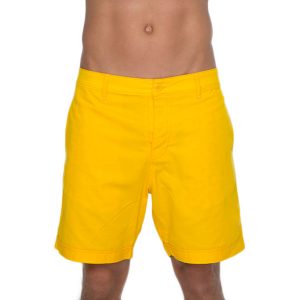 Men Walkshorts Plain Dimy Yellow