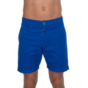 Men Walkshorts Plain Dimy Blue