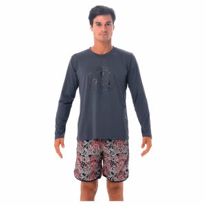 Men Tee Rash L/S Crag 69 Cross