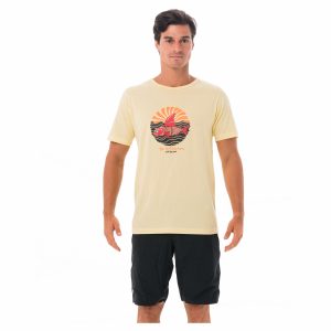 Men T-shirt S/S Be Different Cotton Shark Cruise