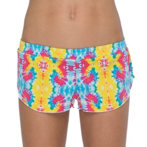 Women Malibu Microfiber Short Tie & Dye