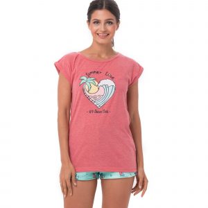 Women T-shirt Elisa Cotton Summer Love RM