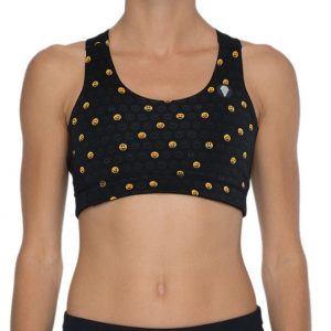 Women Bra Yamas Microfiber Emoji