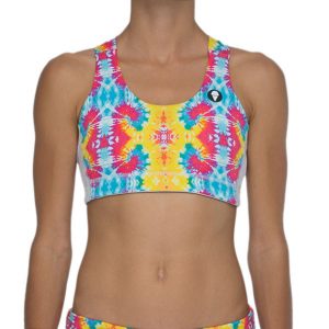 Women Bra Yamas Microfiber Tie & Dye