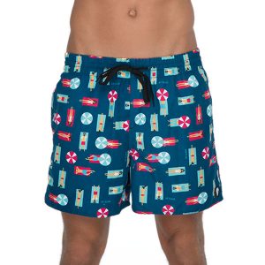 Men Boardshort Elastic Waist Small Chaps