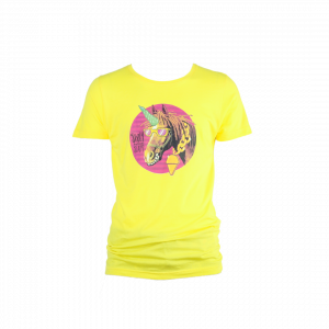 Men T-shirt S/S Be Different Cotton Unihorse YL