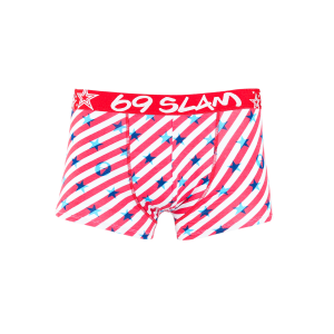 Men Hip Boxer Bamboo Logo&Lines